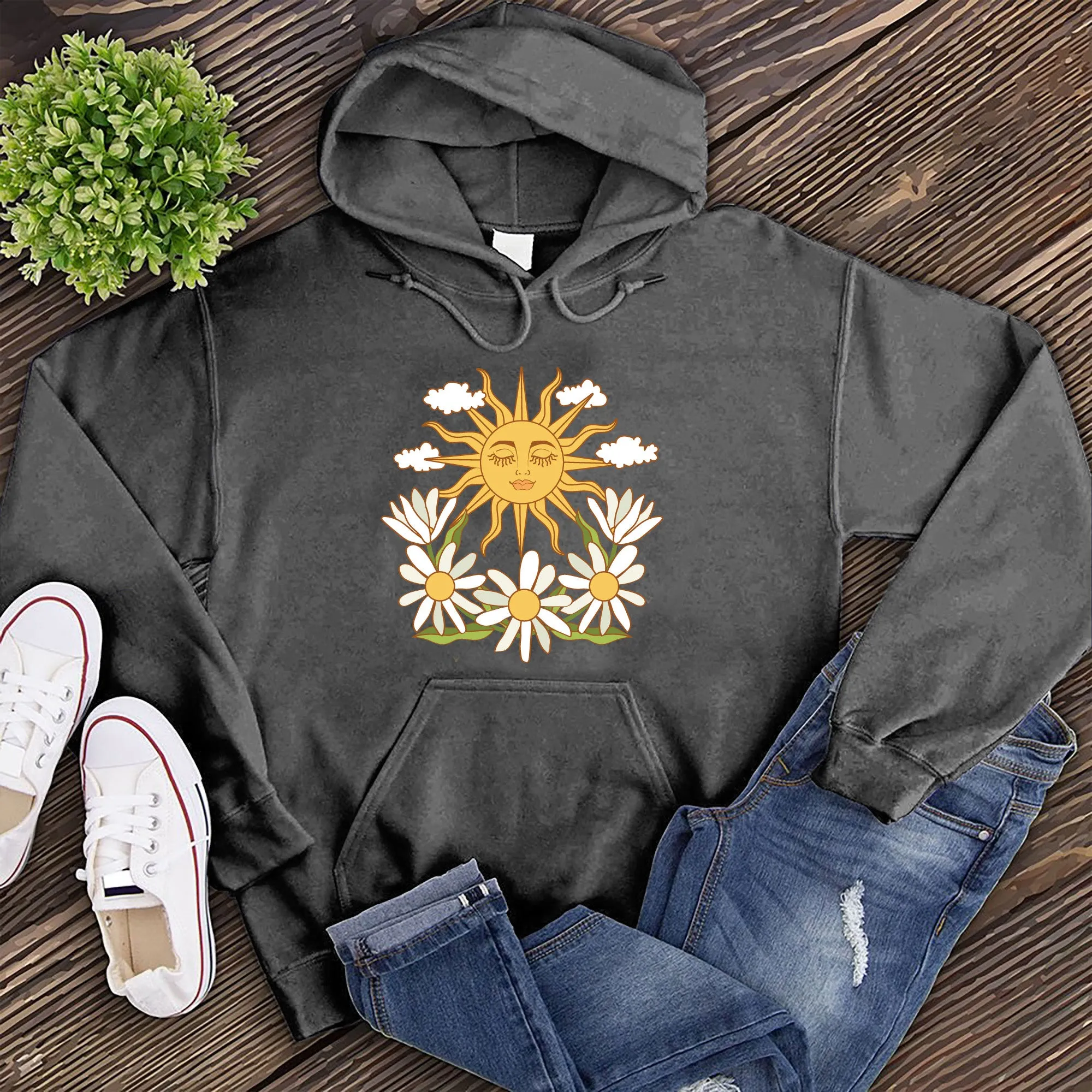 Smiling Daisy Sun Hoodie