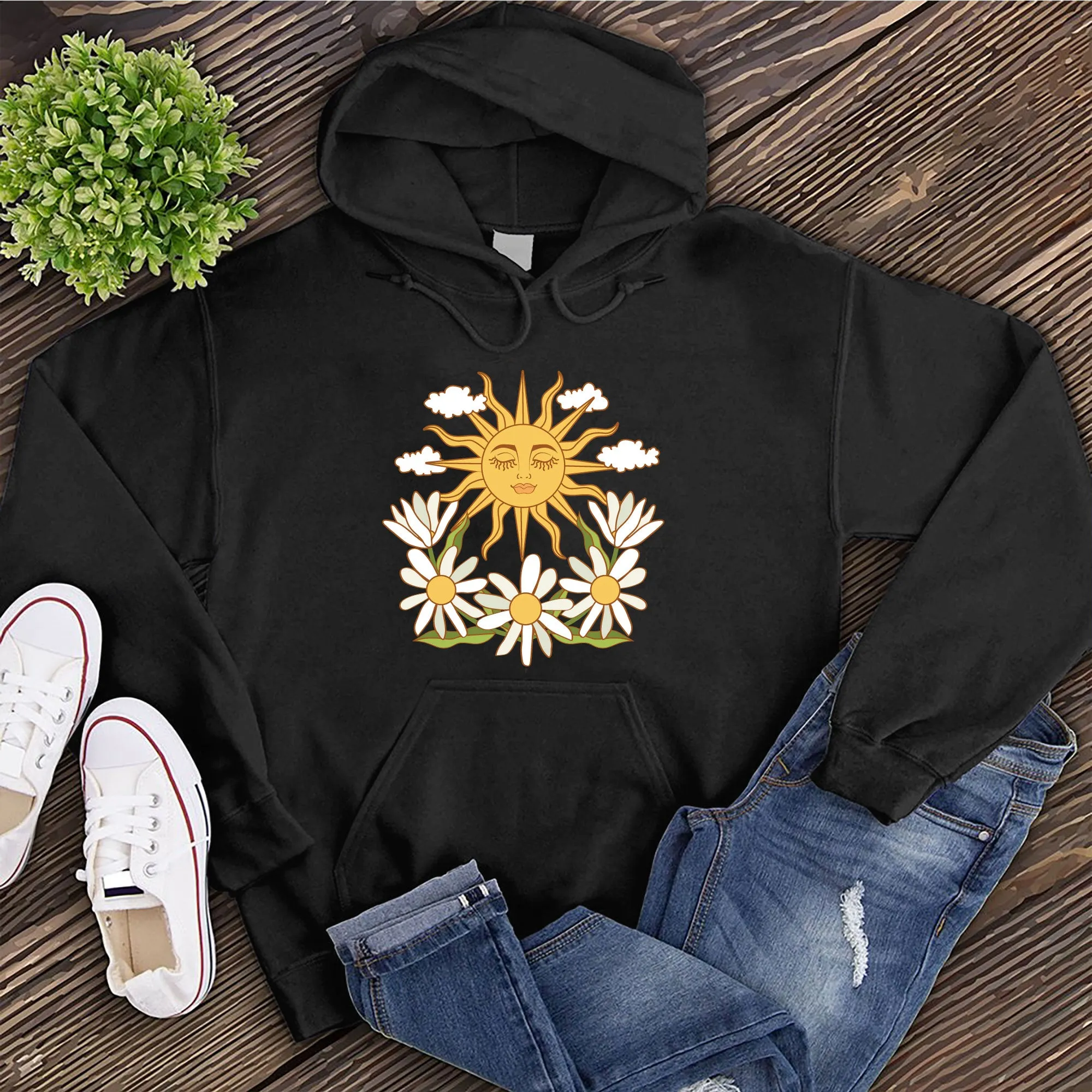 Smiling Daisy Sun Hoodie