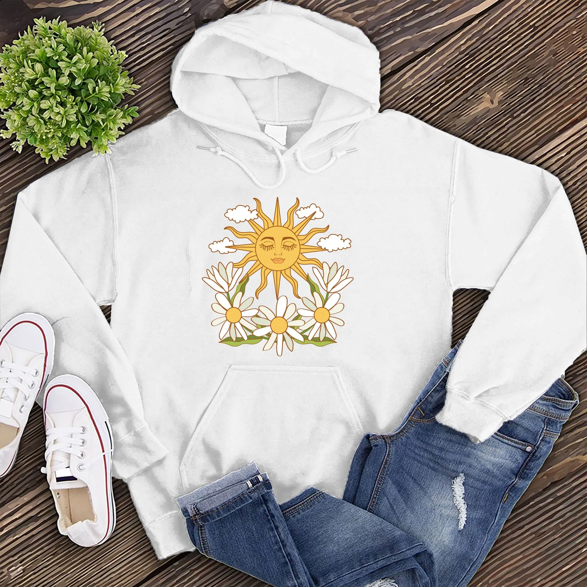 Smiling Daisy Sun Hoodie