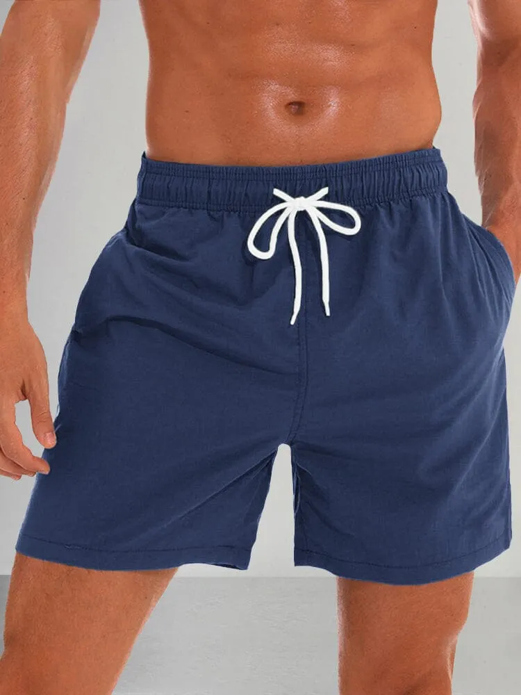 Solid Quick-drying Waterproof Shorts