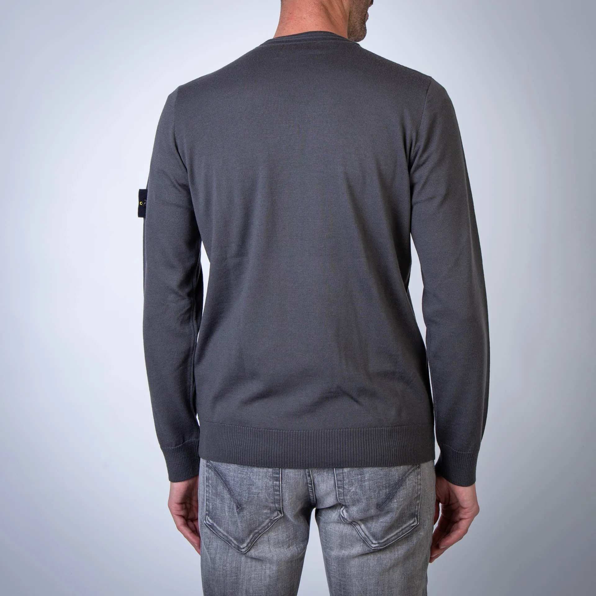 STONE ISLAND SWEATER 8115510C4 V0062 GREY