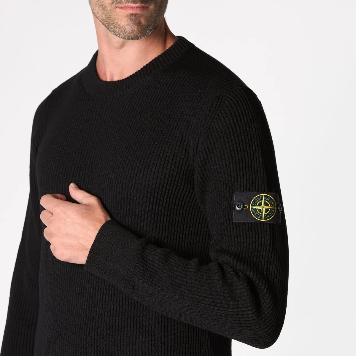 STONE ISLAND SWEATER 8115553C2 A0029 BLACK