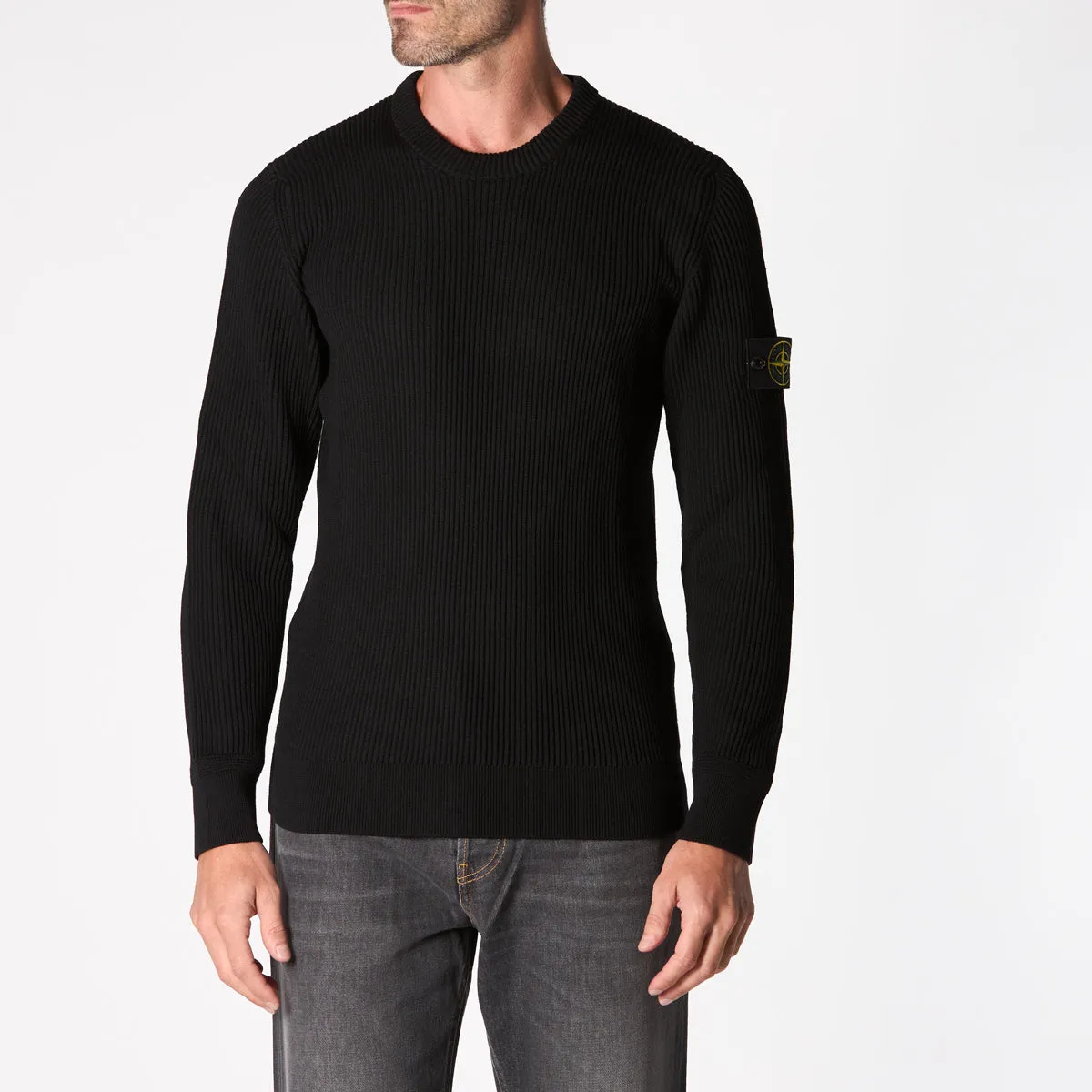 STONE ISLAND SWEATER 8115553C2 A0029 BLACK