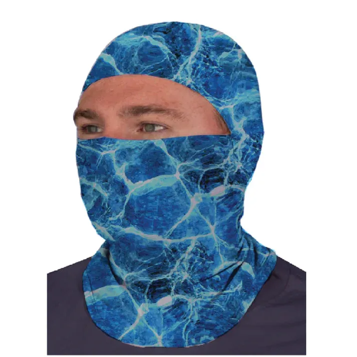 Sun Hood-Blue Camo