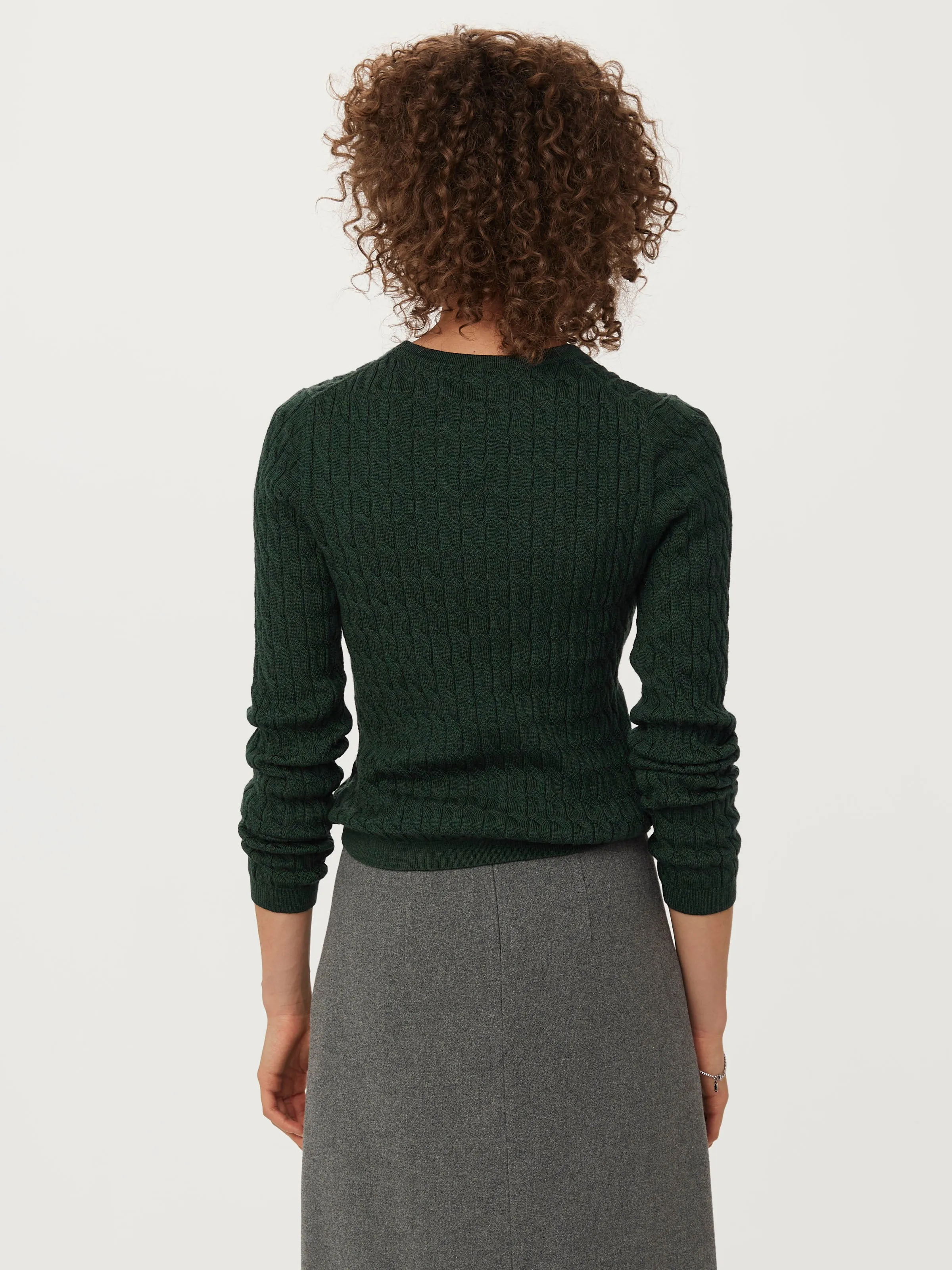 The Merino Wool Sweater  in Pine Grove