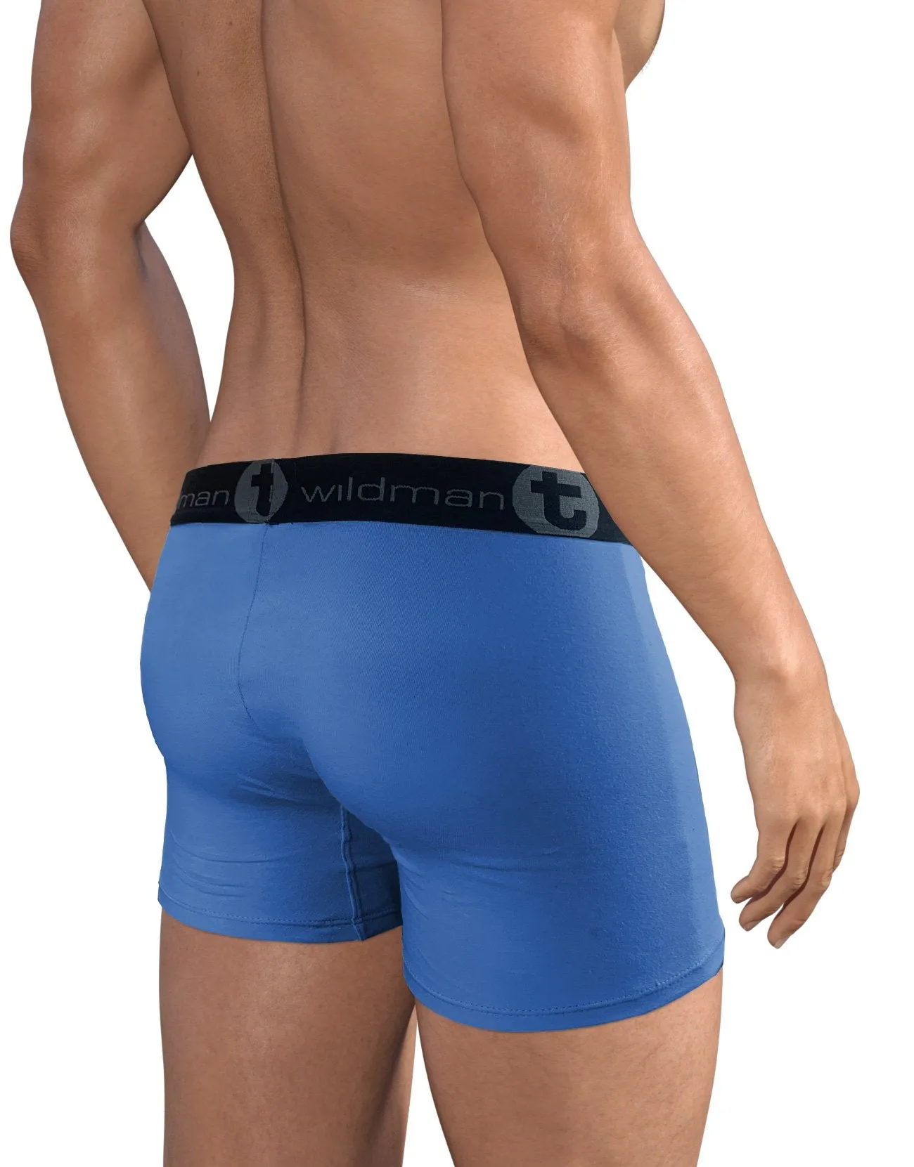 WildmanT Big Boy Pouch 5" Inseam Boxer Brief Dark Blue