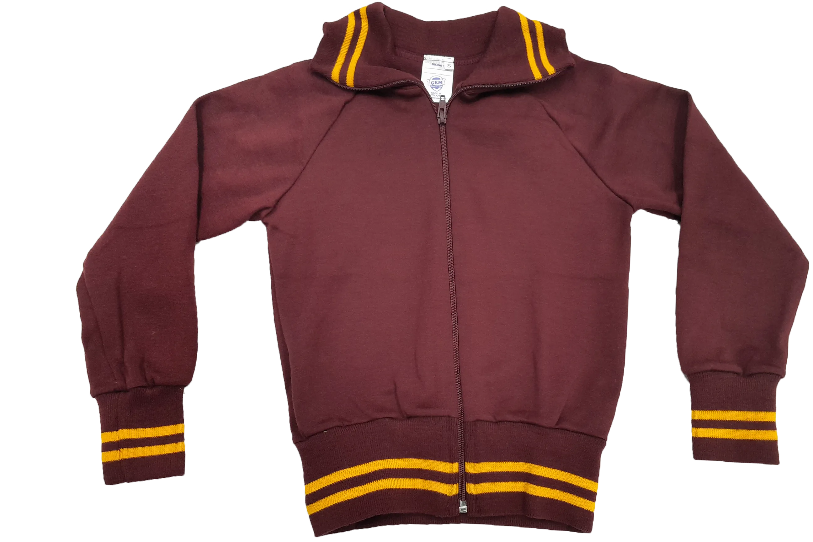 Woolen Tracksuit Set - Maroon/Gold (PDR)