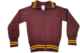 Woolen Tracksuit Set - Maroon/Gold (PDR)