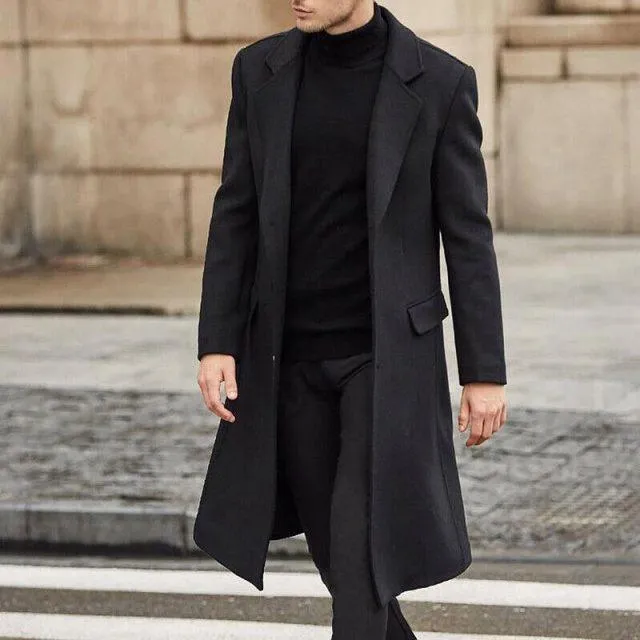 Woolen Winter Coat For Men